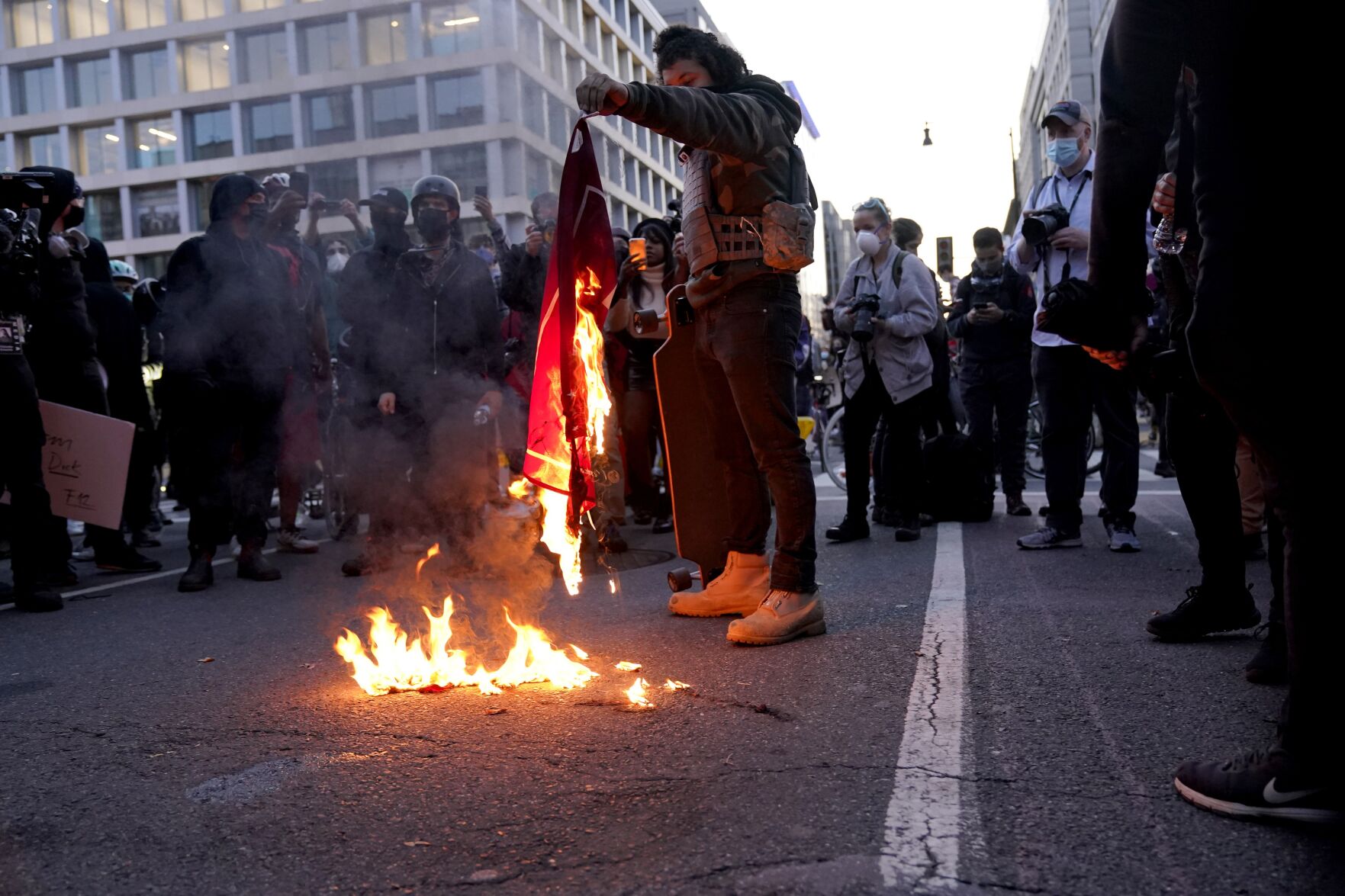 2020 Election Protests Washington